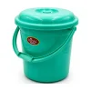 Deluxe 13 L Neo with Lid (Grn) Deluxe Bucket Neo With Lid